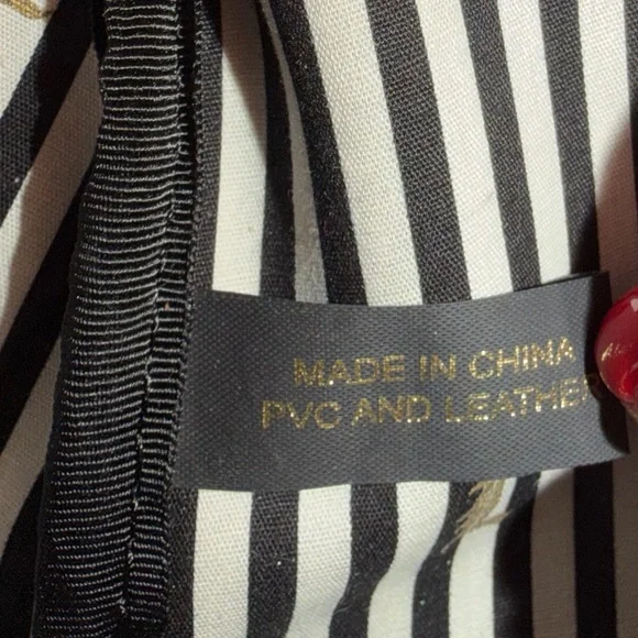 L.A.M.B. Gwen Stefani Lamb Graphic Satchel Handbag Black Y2K - Picture 11 of 17